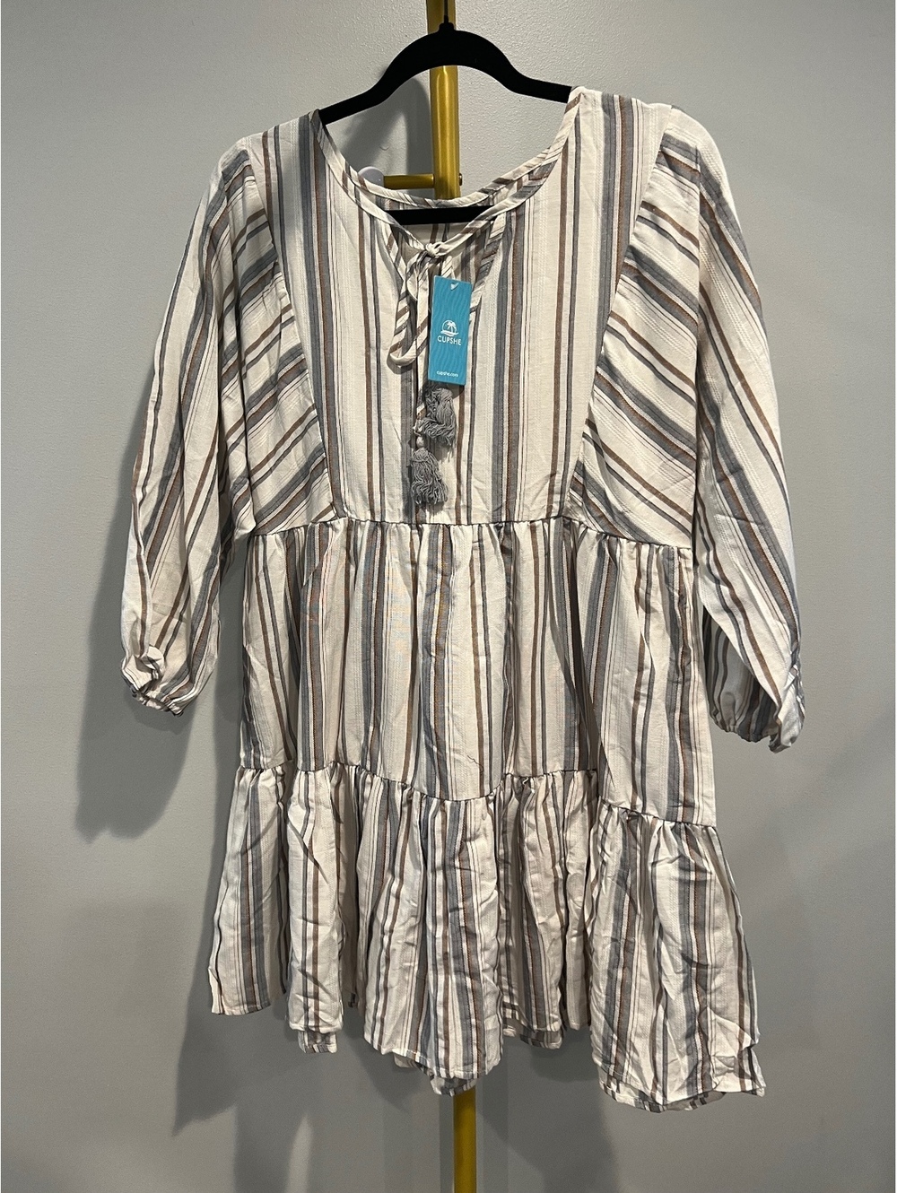 NWT CUPSHE Stripe Dress
